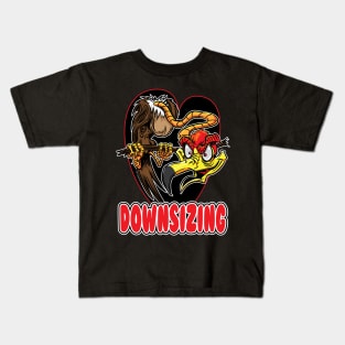 Downsizing Notice delivered by Buzzard Kids T-Shirt